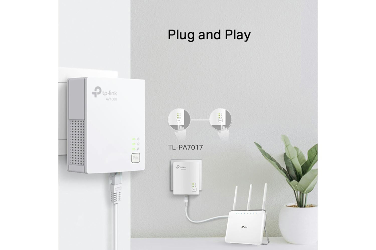 TP-Link AV1000 Gigabit Powerline Starter Kit-6