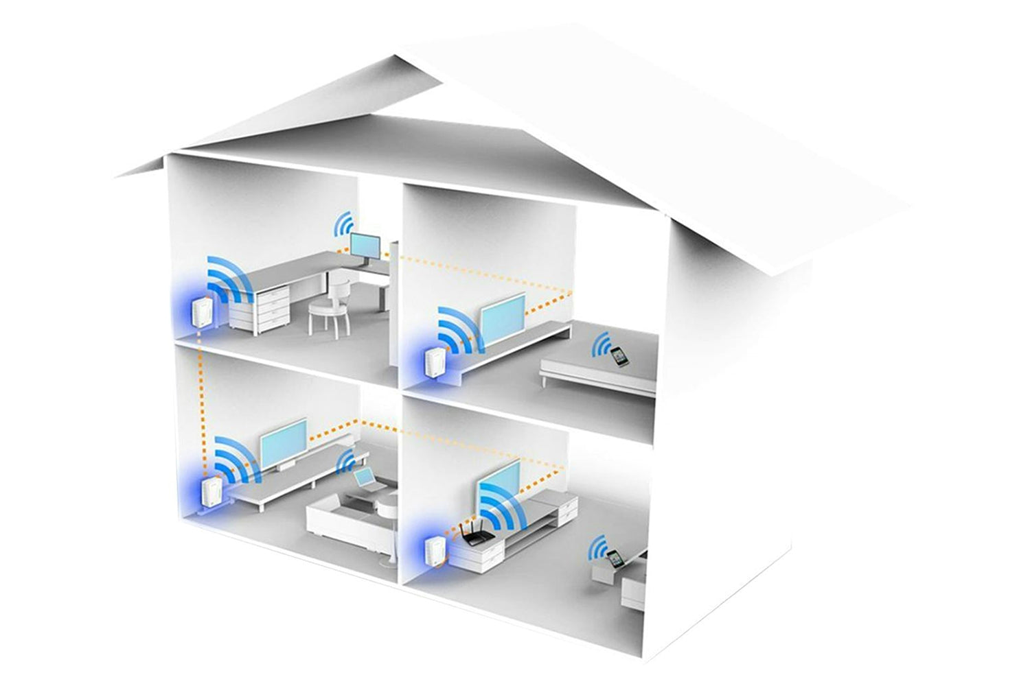 TP-Link AV600 Powerline Wi-Fi Extender-6