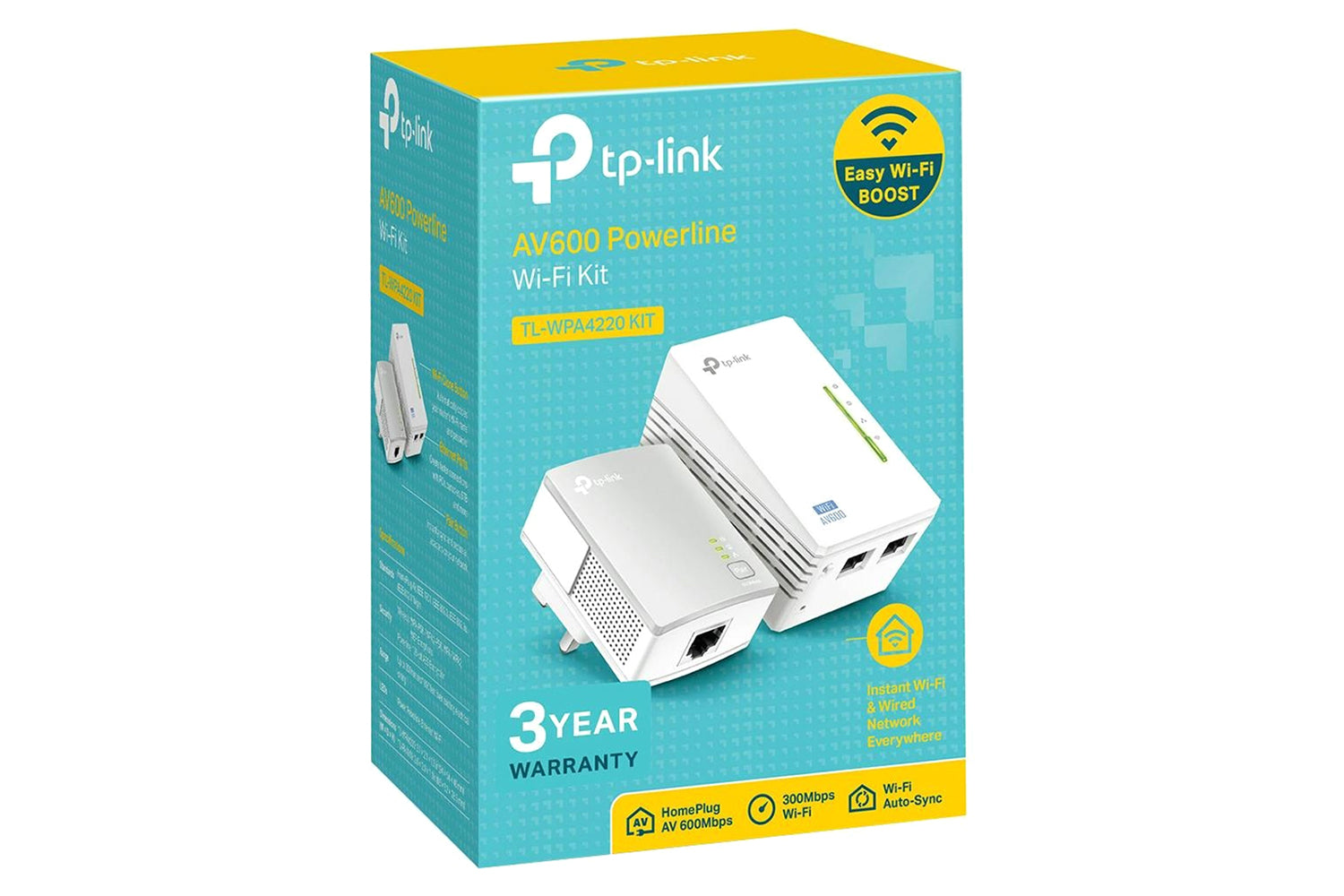TP-Link AV600 Powerline Wi-Fi Extender-8