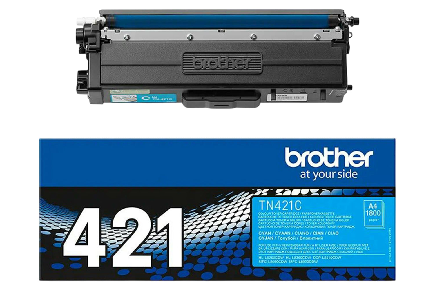 Brother TN421C Toner Cartridge | Cyan-4
