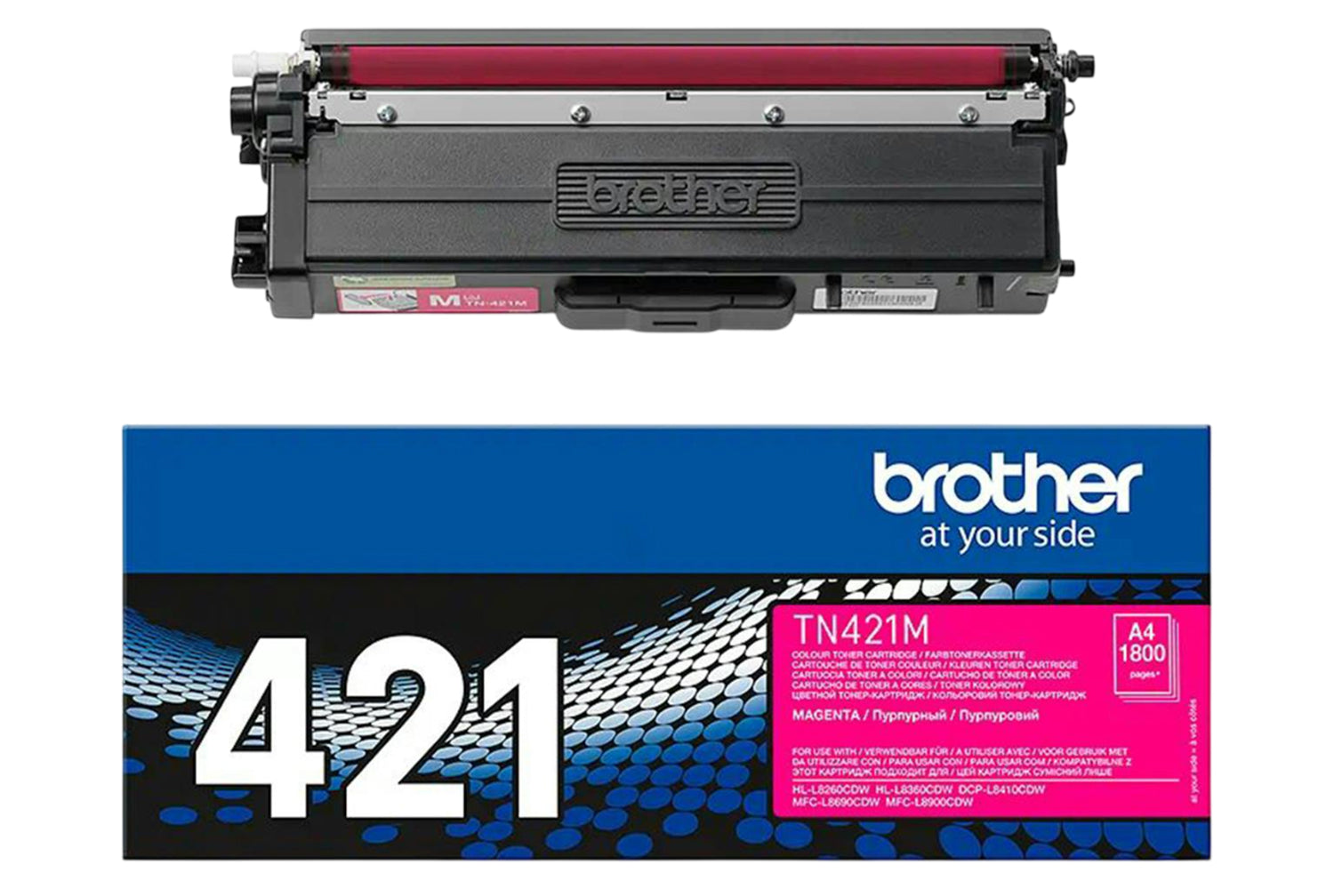 Brother TN421M Toner Cartridge | Magenta-4