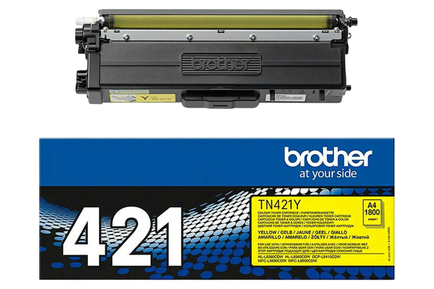 Brother TN421Y Toner Cartridge | Yellow-4