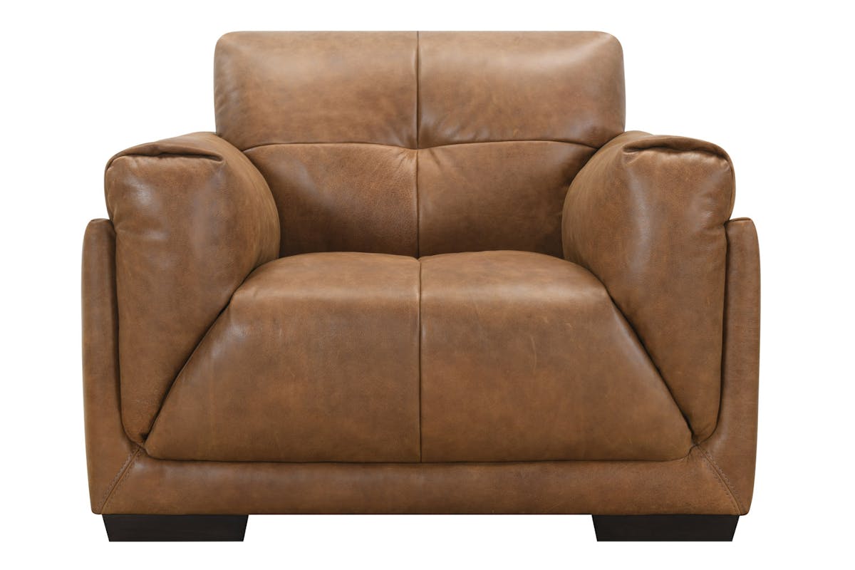 Toni Armchair | Leather | Brown