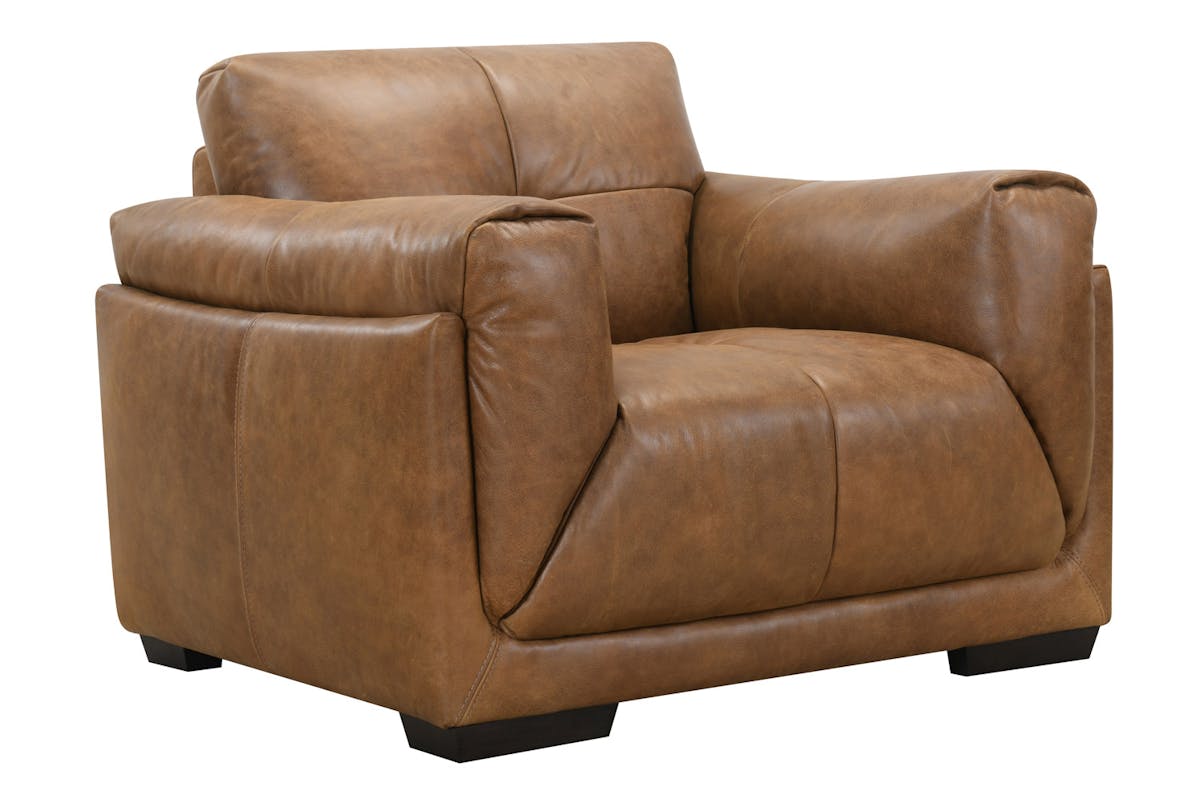 Toni Armchair | Leather | Brown-2