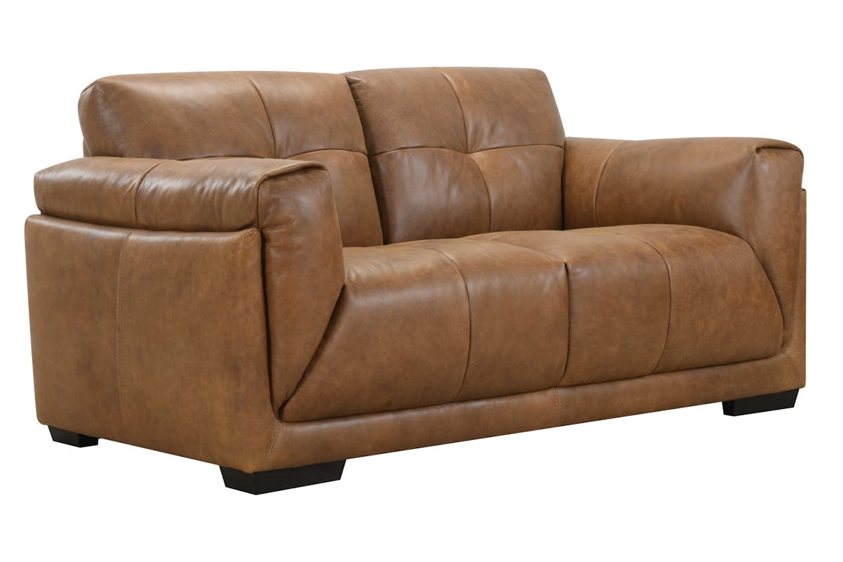 Toni 2 Seater Sofa | Leather | Brown-2