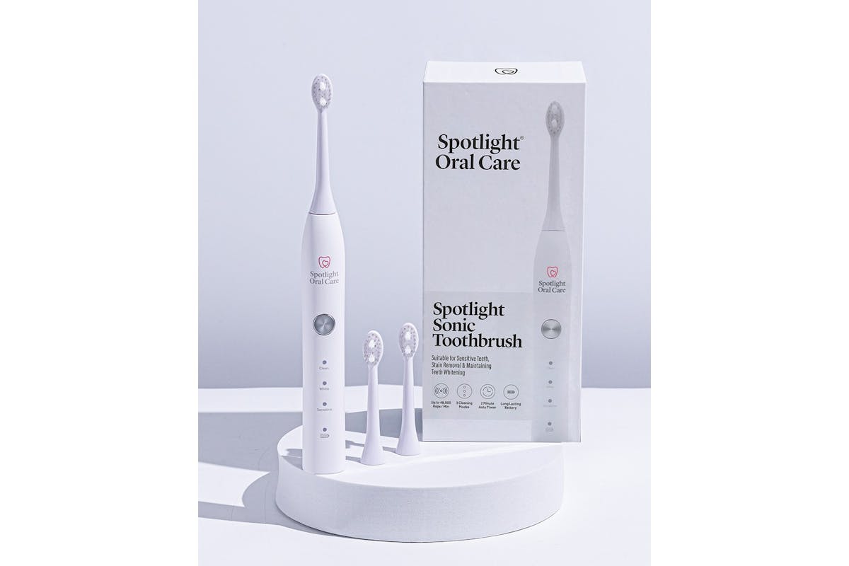 Spotlight Sonic Oral Care Electric Toothbrush | White-5