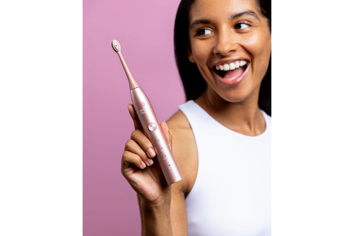 Spotlight Sonic Oral Care Electric Toothbrush | Rose Gold-3