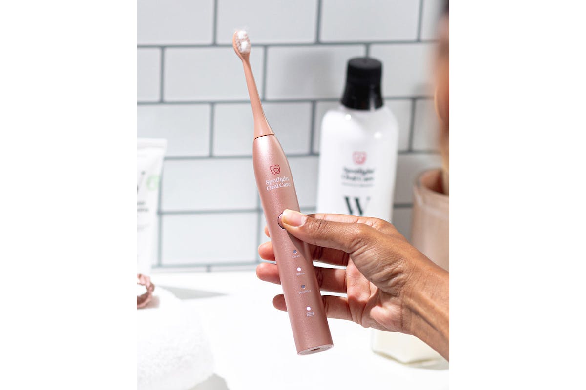 Spotlight Sonic Oral Care Electric Toothbrush | Rose Gold-4