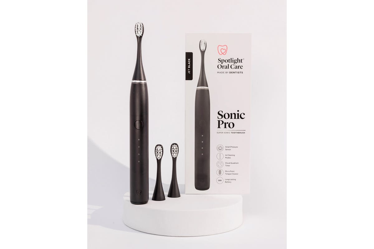 Spotlight Oral Care Sonic Pro Toothbrush | Jet Black-3
