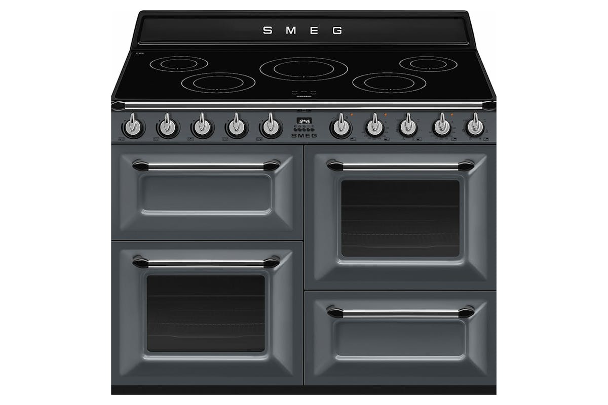 Smeg 110cm Electric Range Cooker | TR4110IGR2 | Slate Grey