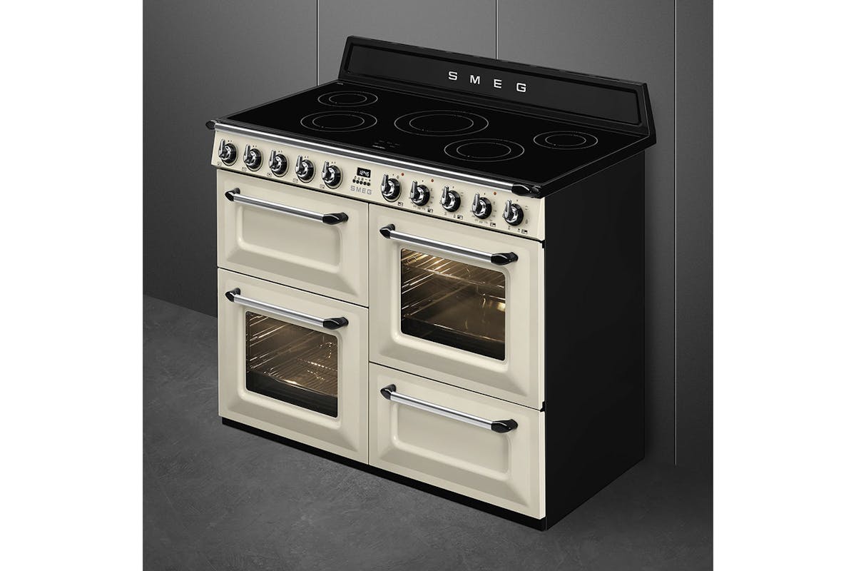 Smeg 110cm Electric Range Cooker | TR4110IP2 | Cream-2