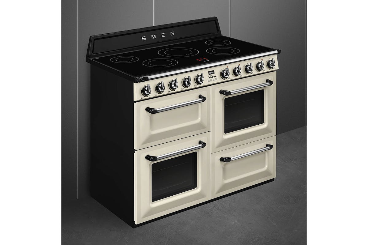 Smeg 110cm Electric Range Cooker | TR4110IP2 | Cream-3