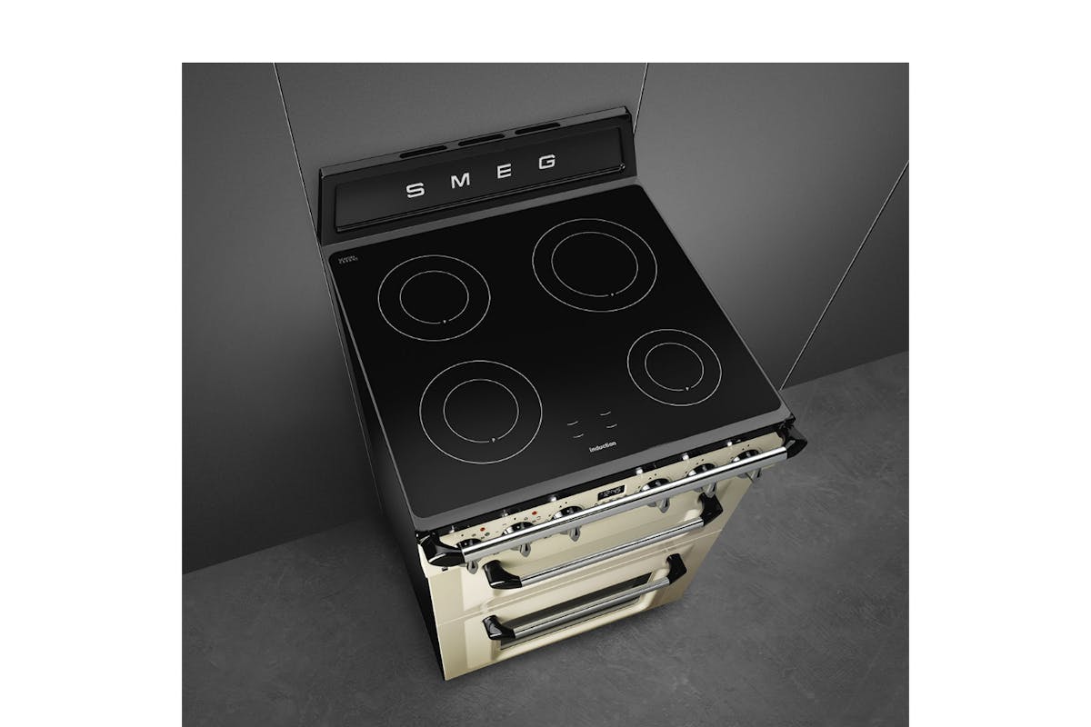 Smeg 60cm Victoria Electric Cooker | TR62IP2 | Cream-2