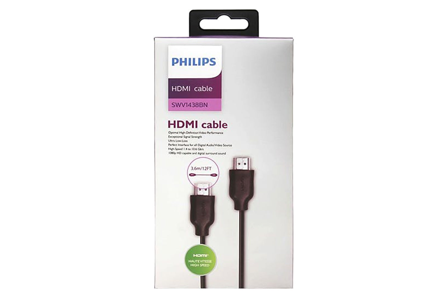 Philips 12 FT HDMI Cable-3