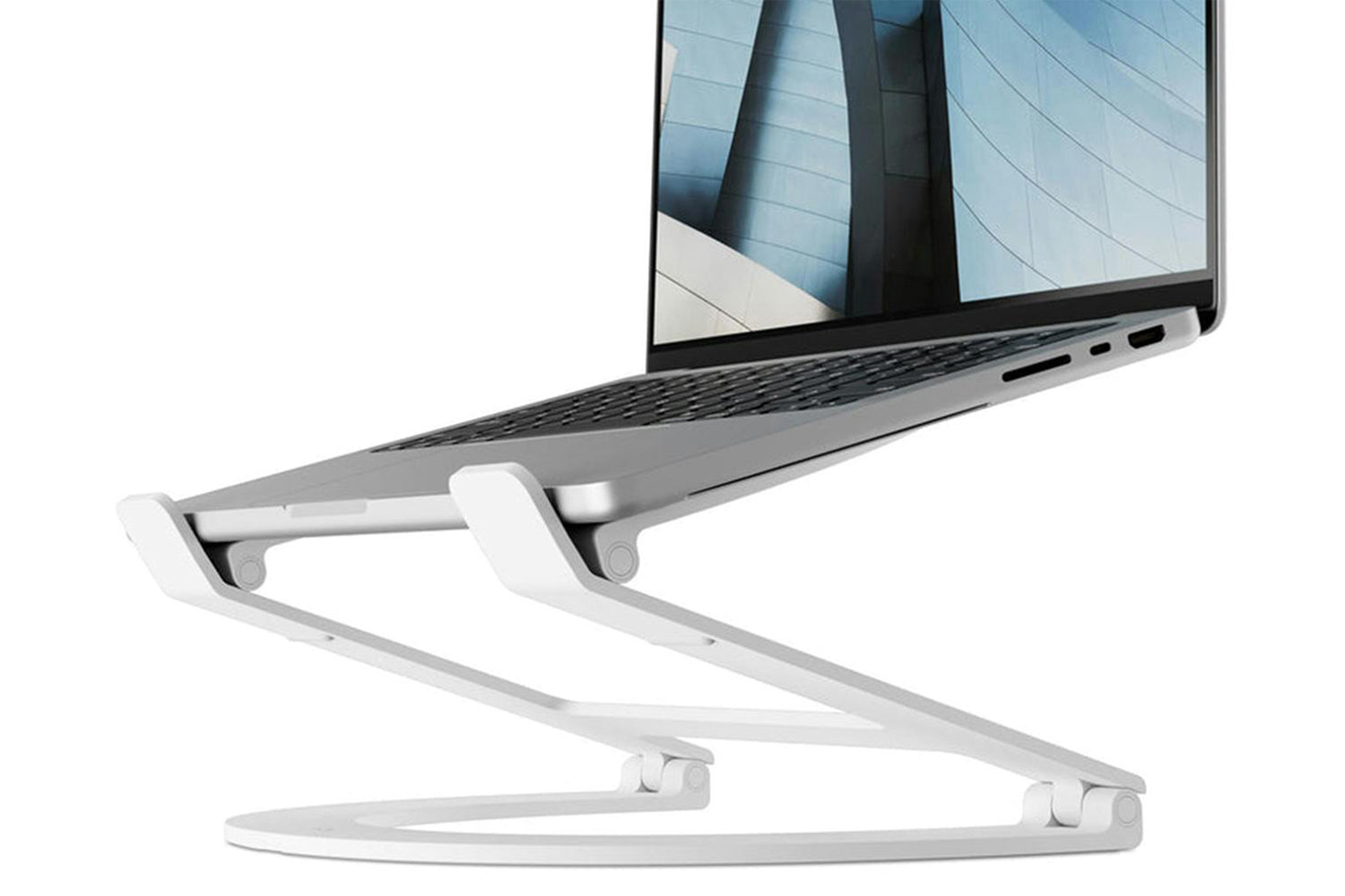Twelvesouth Curve Flex Laptop Stand | White