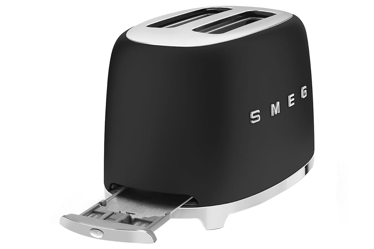 Smeg 50's Style 2 Slice Toaster | TSF01BLMUK | Matte Black-8