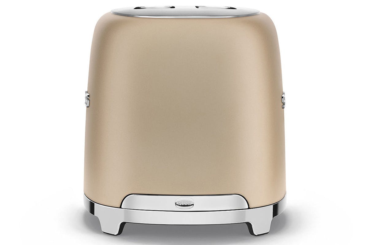 Smeg 50's Style 2 Slice Toaster | TSF01CHMUK | Champagne Gold-9