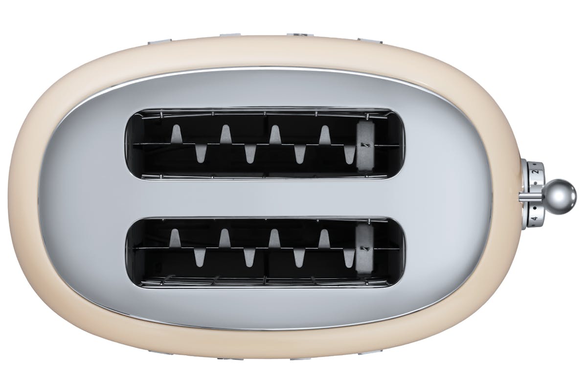 Smeg 50's Retro Style Aesthetic 2 Slice Toaster | TSF01CRUK | Cream-4