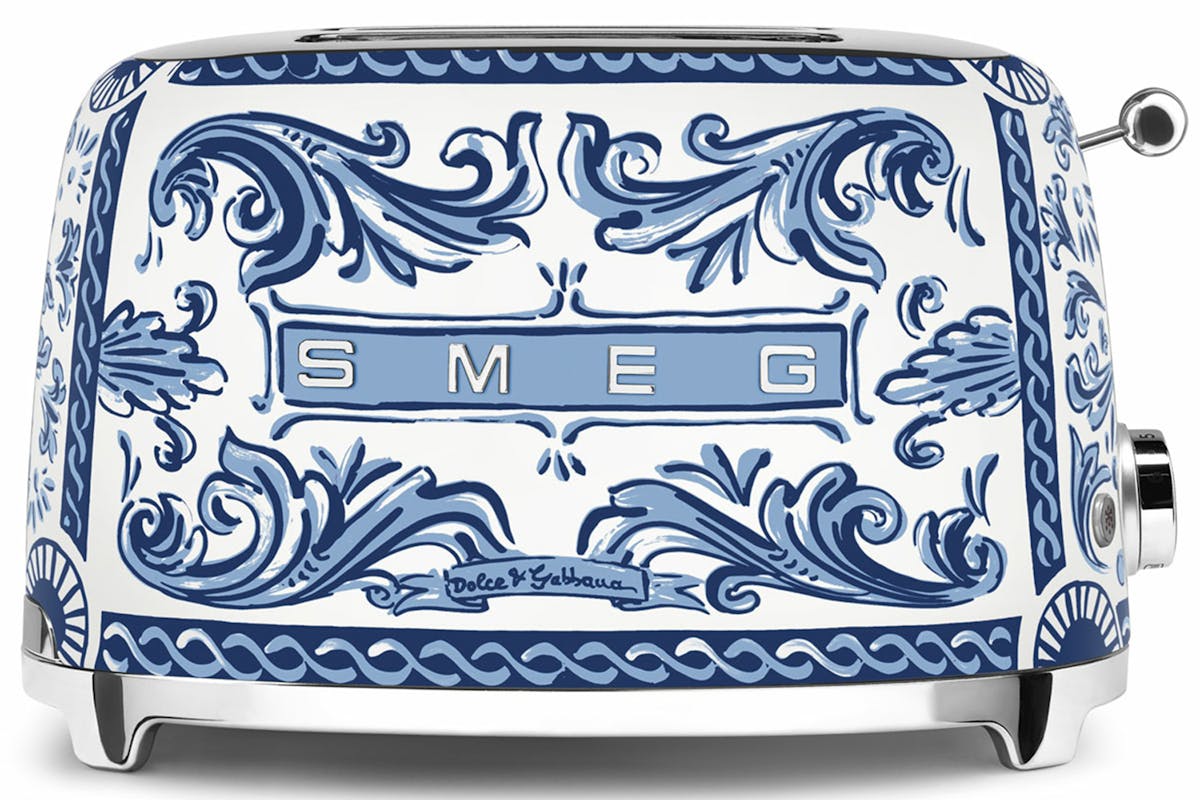 Smeg 50's Retro Style Dolce & Gabbana 2 Slice Toaster | TSF01DGBUK