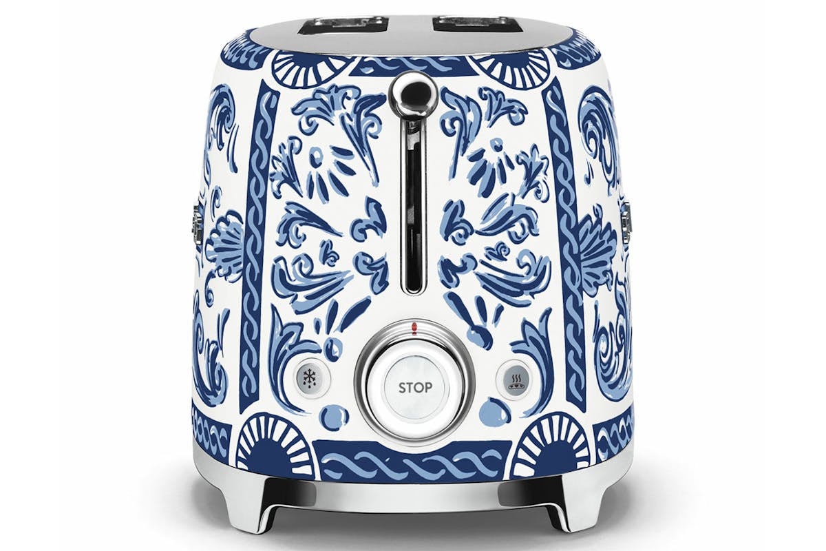 Smeg 50's Retro Style Dolce & Gabbana 2 Slice Toaster | TSF01DGBUK-5