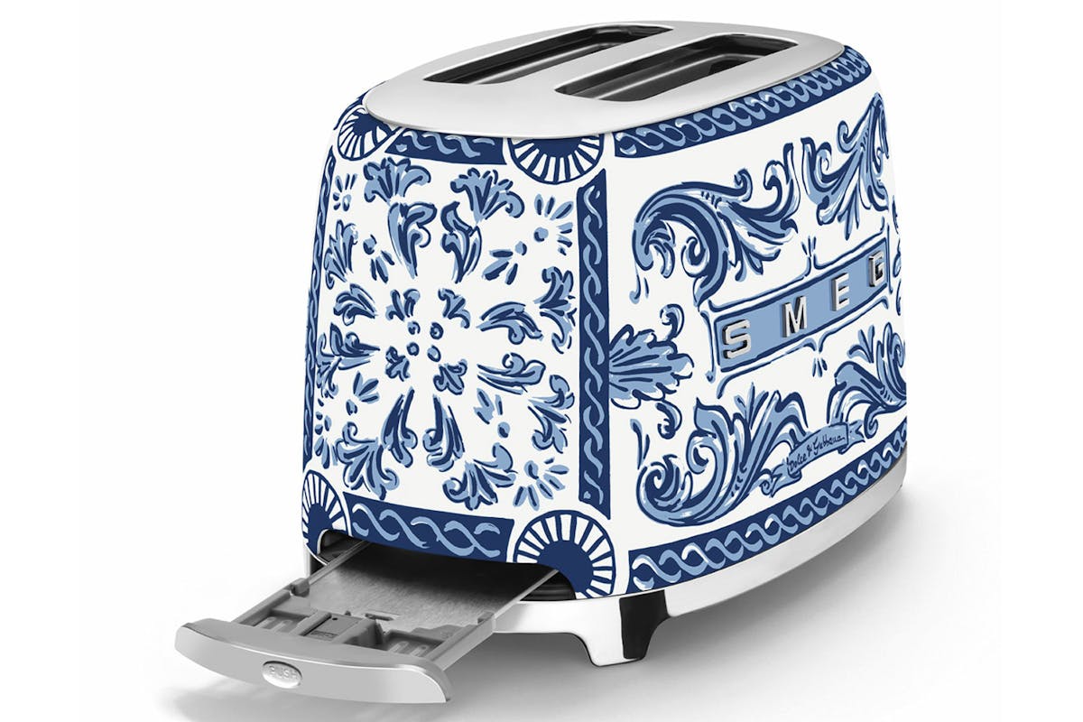 Smeg 50's Retro Style Dolce & Gabbana 2 Slice Toaster | TSF01DGBUK-9