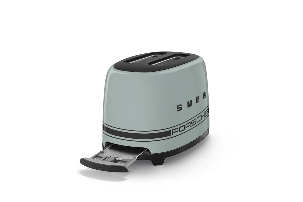 Smeg 50's Retro Style Porsche 2 Slice Toaster | TSF01PSGUK | Shade Green-7
