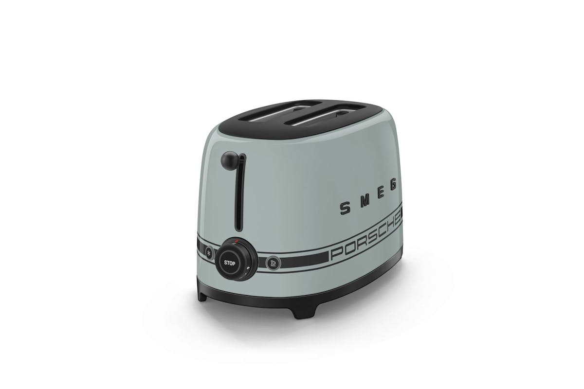 Smeg 50's Retro Style Porsche 2 Slice Toaster | TSF01PSGUK | Shade Green-2