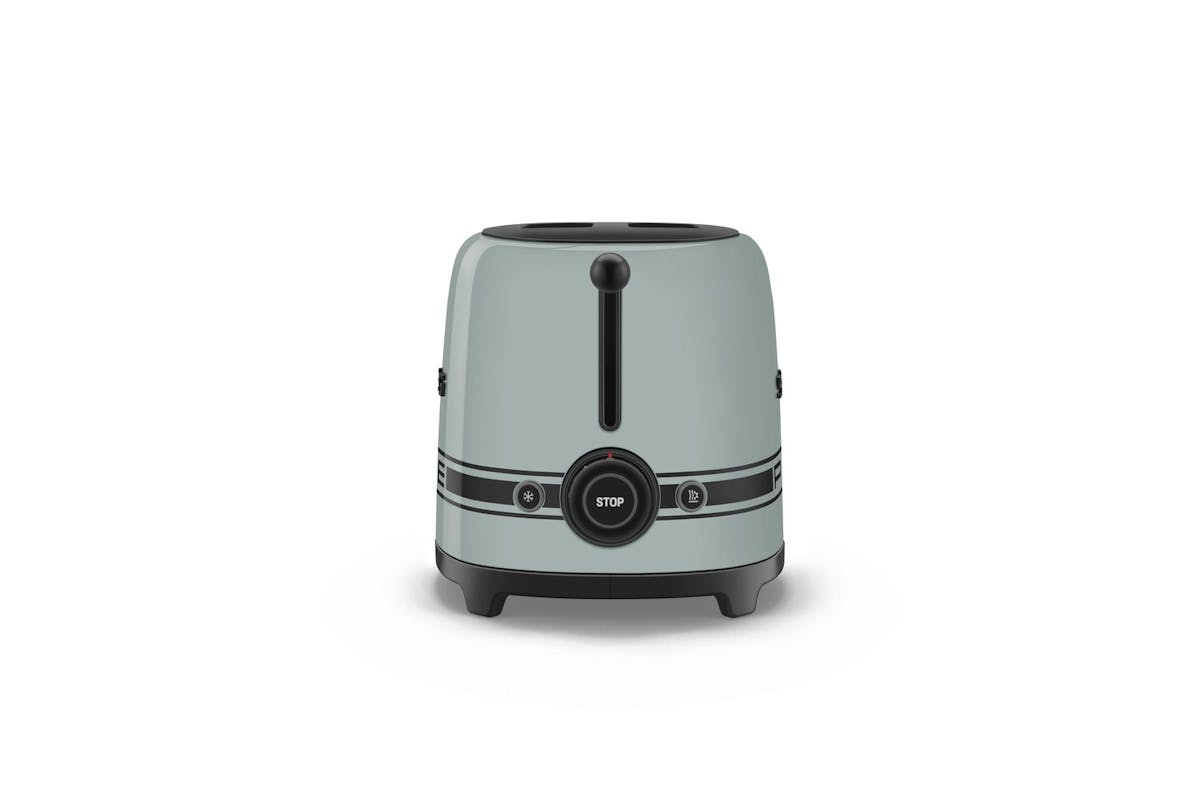 Smeg 50's Retro Style Porsche 2 Slice Toaster | TSF01PSGUK | Shade Green-3