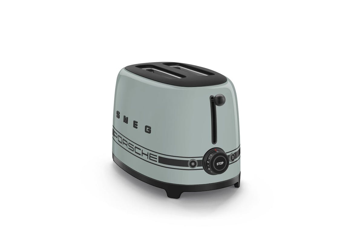 Smeg 50's Retro Style Porsche 2 Slice Toaster | TSF01PSGUK | Shade Green-5