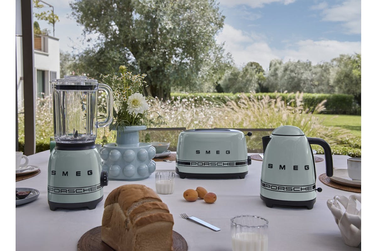 Smeg 50's Retro Style Porsche 2 Slice Toaster | TSF01PSGUK | Shade Green-4