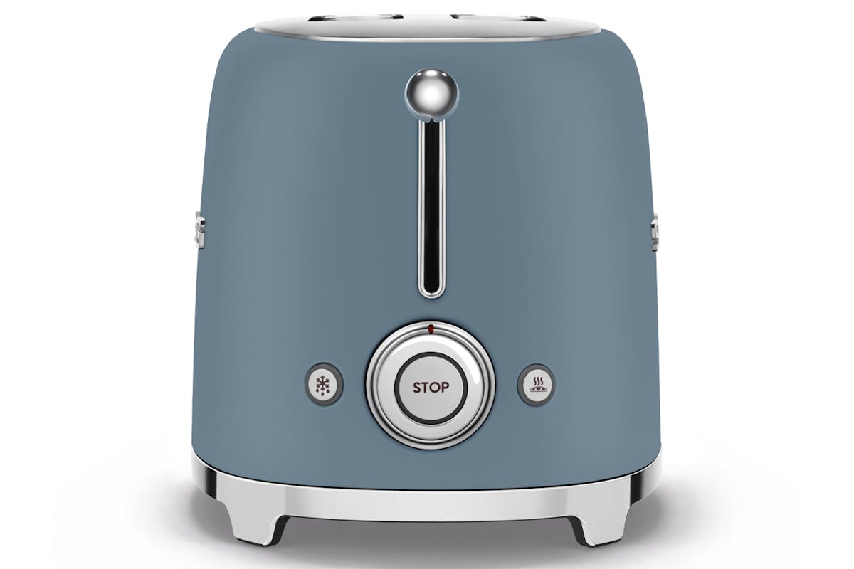 Smeg 50's Style 2 Slice Toaster | TSF01SBMUK | Storm Blue-3