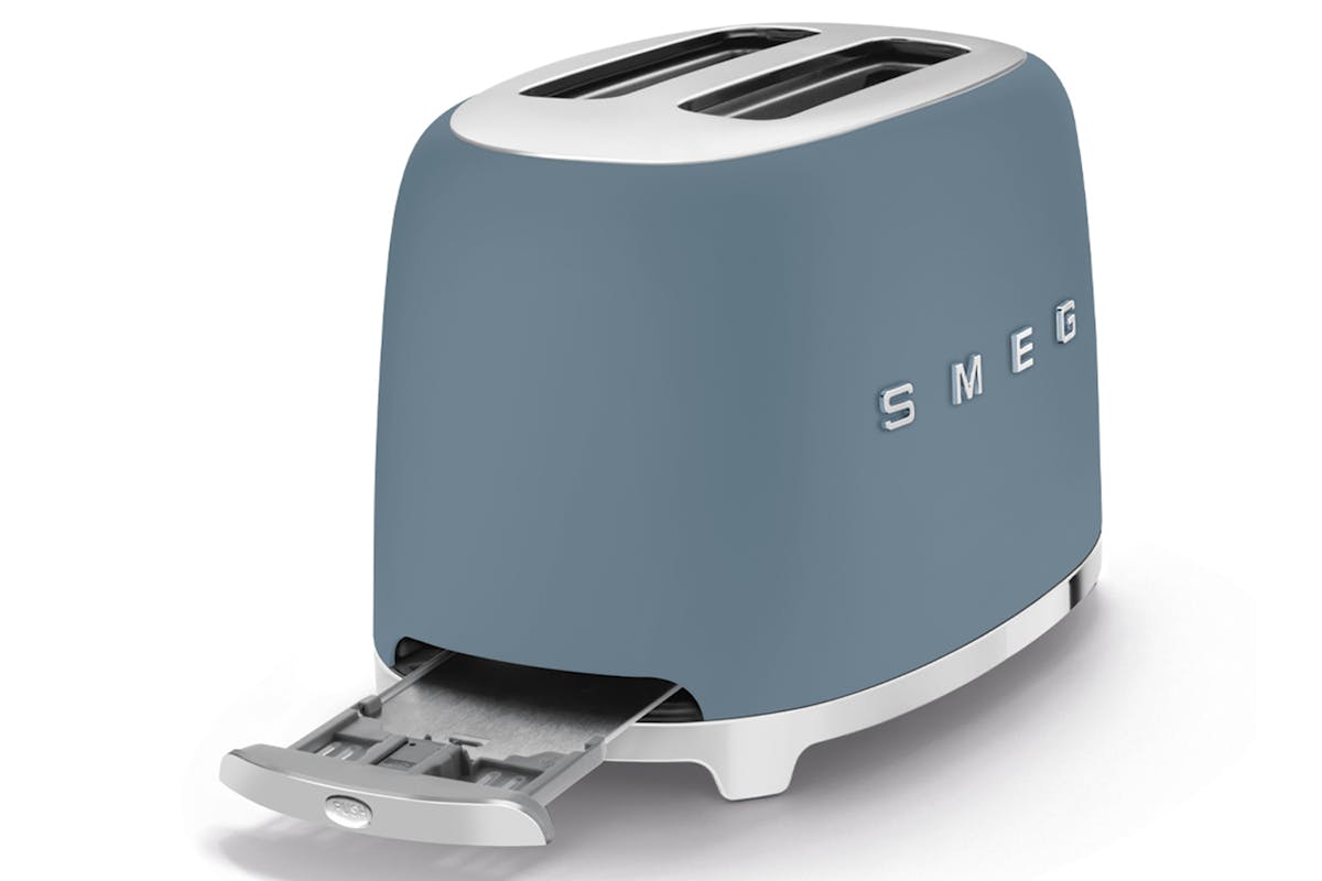 Smeg 50's Style 2 Slice Toaster | TSF01SBMUK | Storm Blue-5