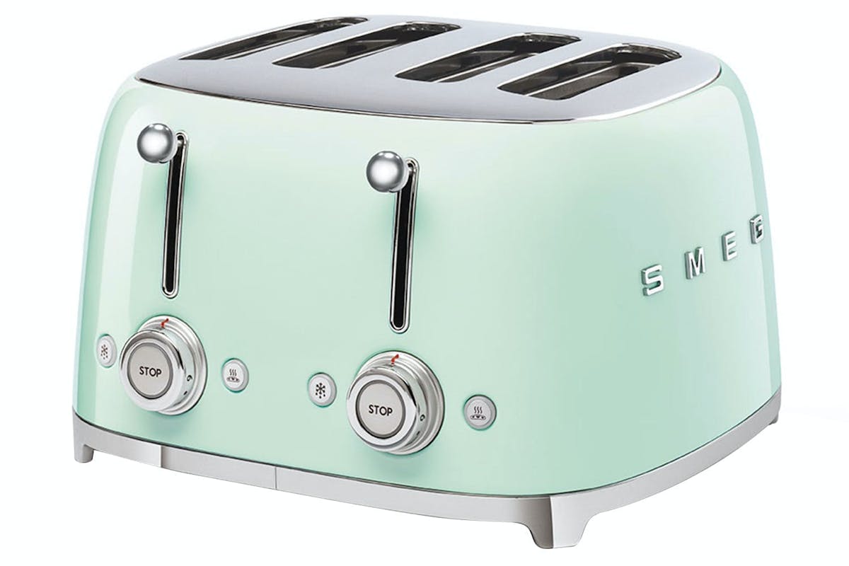 Smeg 50's Retro Style 4 Slice Toaster | TSF03PGUK | Pastel Green-6