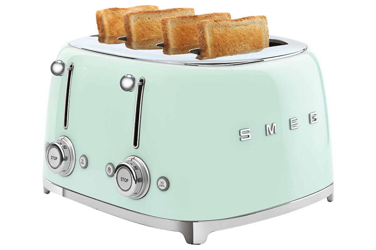 Smeg 50's Retro Style 4 Slice Toaster | TSF03PGUK | Pastel Green-4