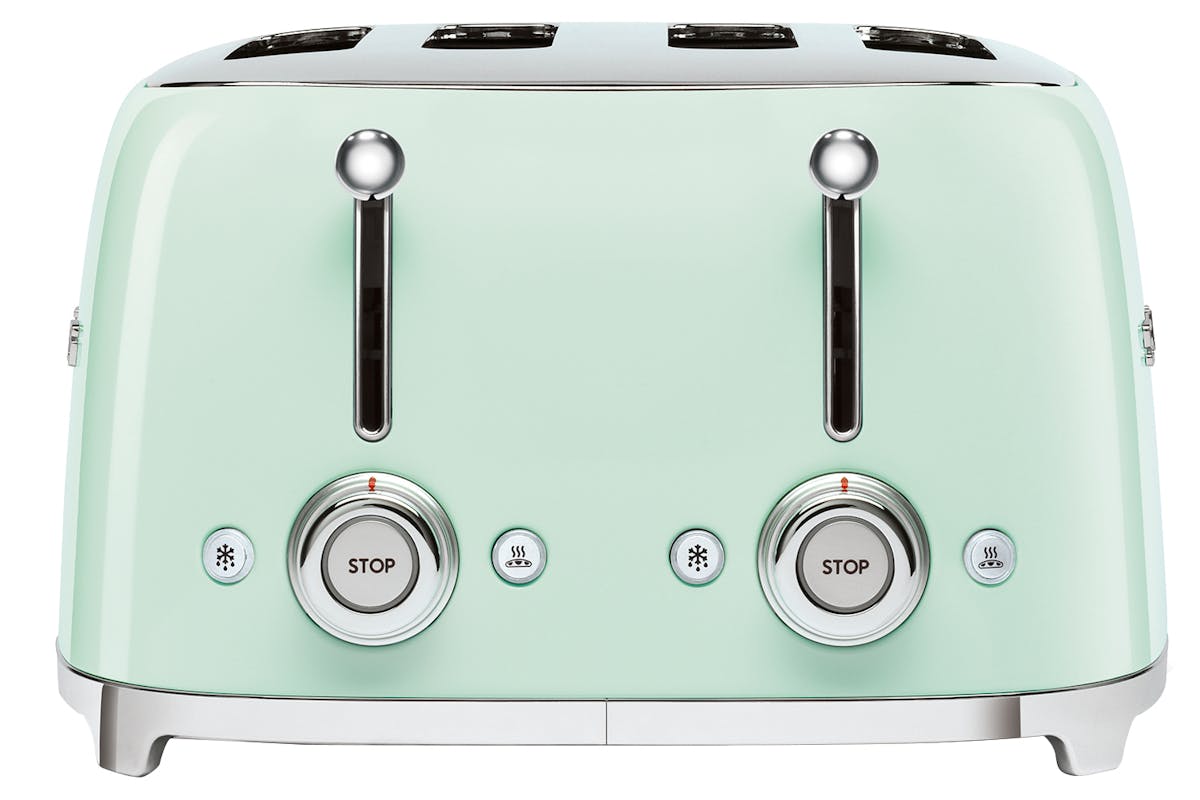 Smeg 50's Retro Style 4 Slice Toaster | TSF03PGUK | Pastel Green-5