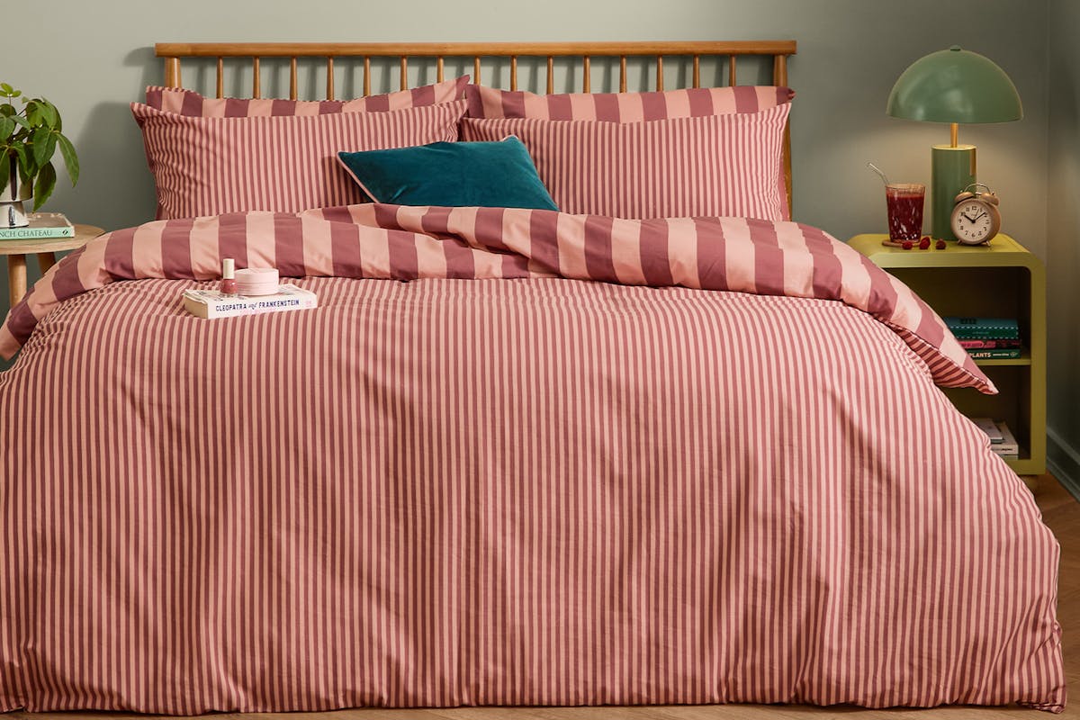 Riva | Ultimate Duvet Cover Set | Pink | Single