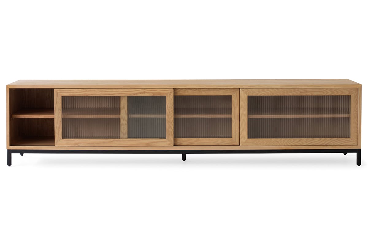 Ezra TV Unit | Glass Doors-2