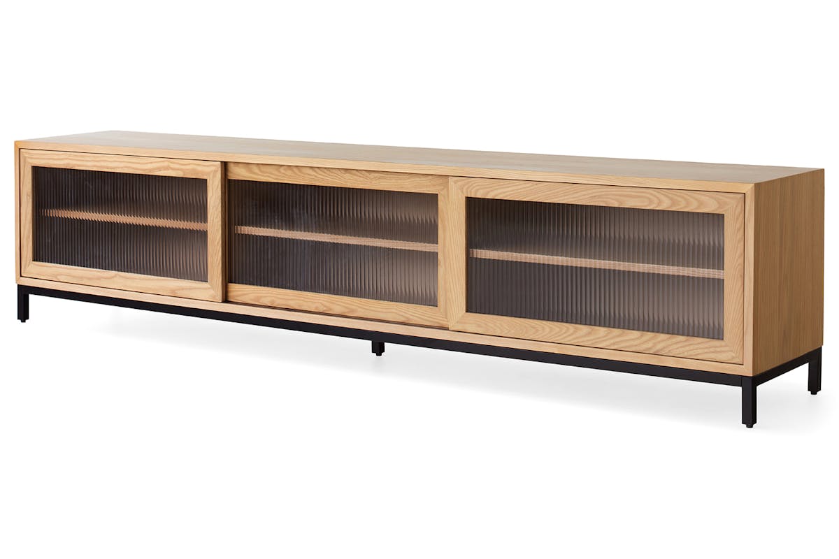 Ezra TV Unit | Glass Doors-5