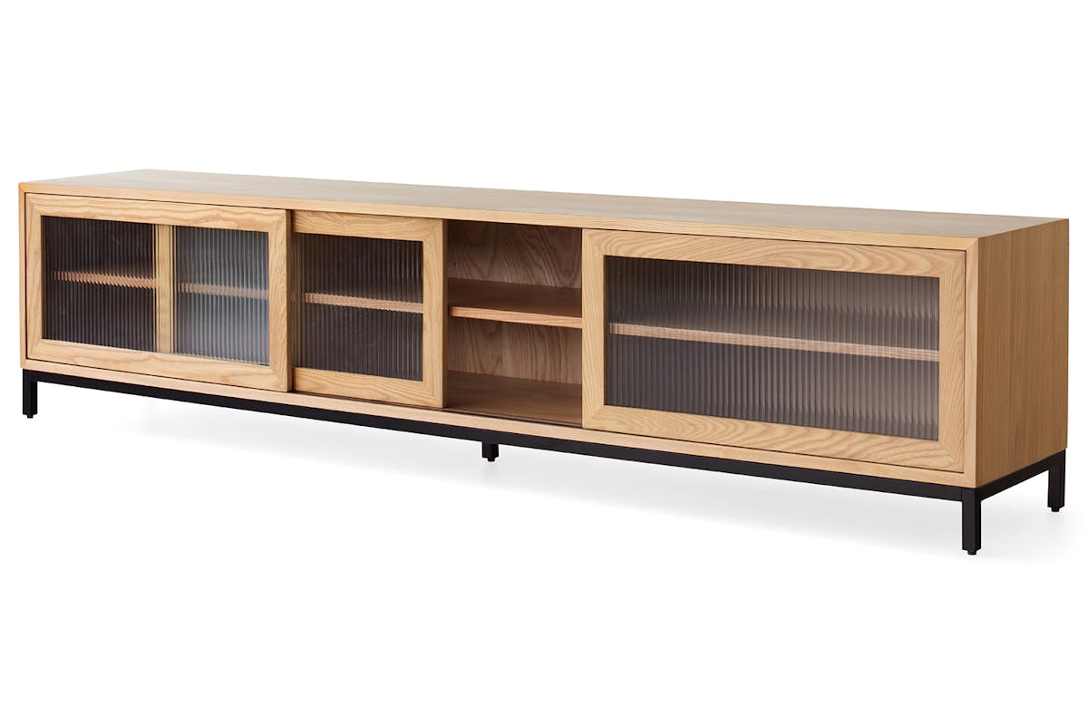 Ezra TV Unit | Glass Doors-6
