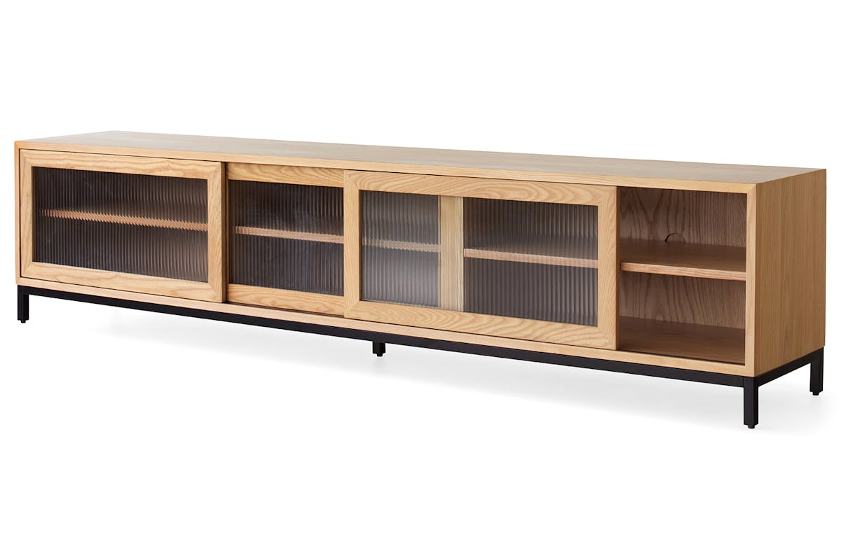 Ezra TV Unit | Glass Doors-7