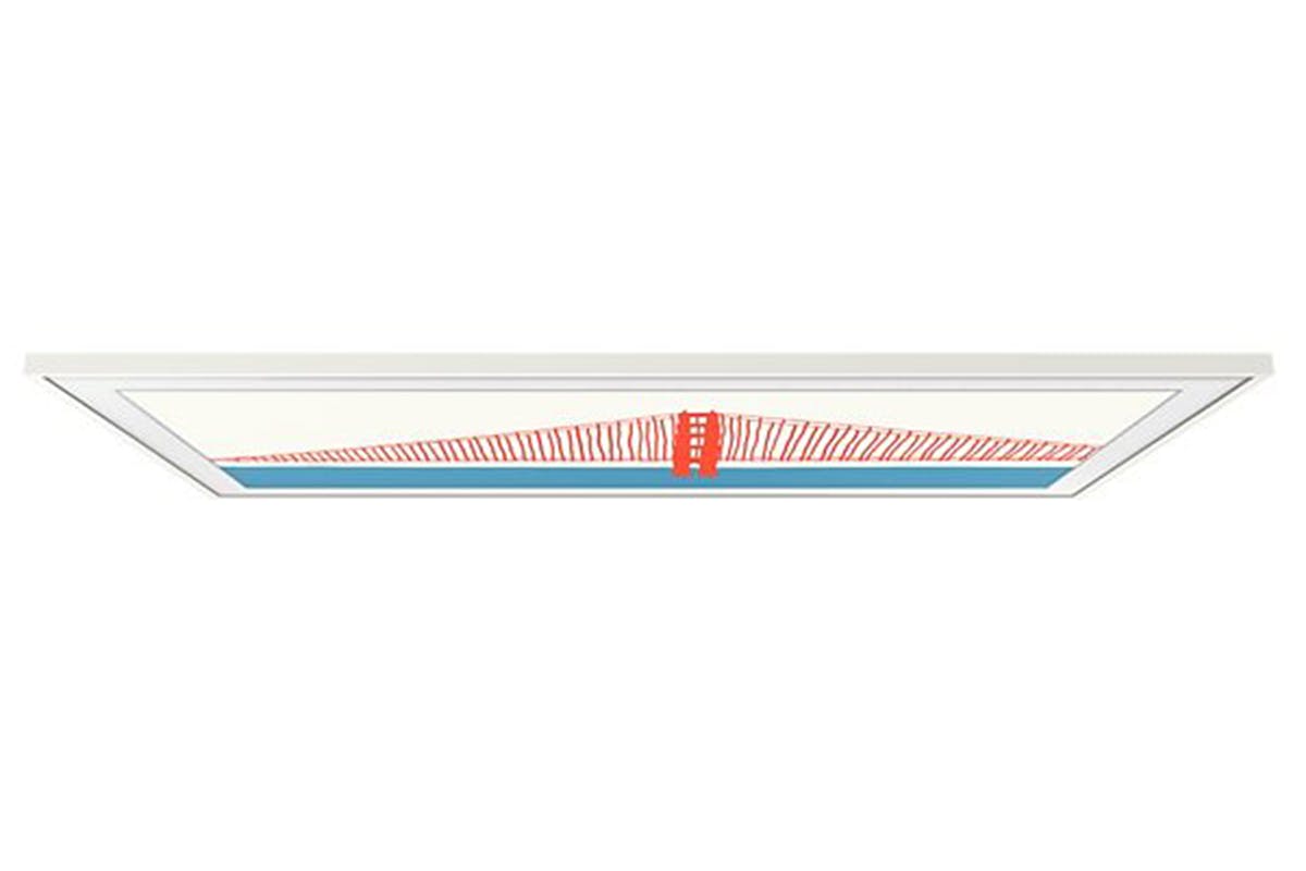 Samsung 43" Customizable Bezel Frame (2021) | VG-SCFA43WTBXC-3