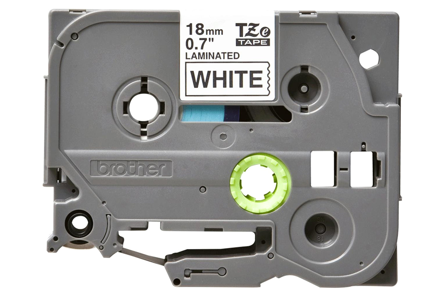 Brother TZe-241 18mm Labelling Tape Cassette | Black on White-2