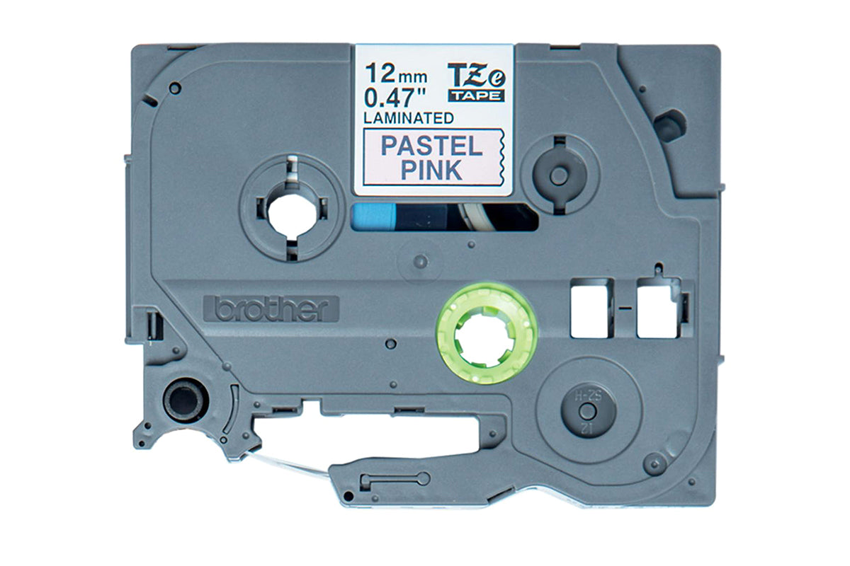 Brother TZe-MQE31 12mm Labelling Tape Cassette | Black on Pink-2