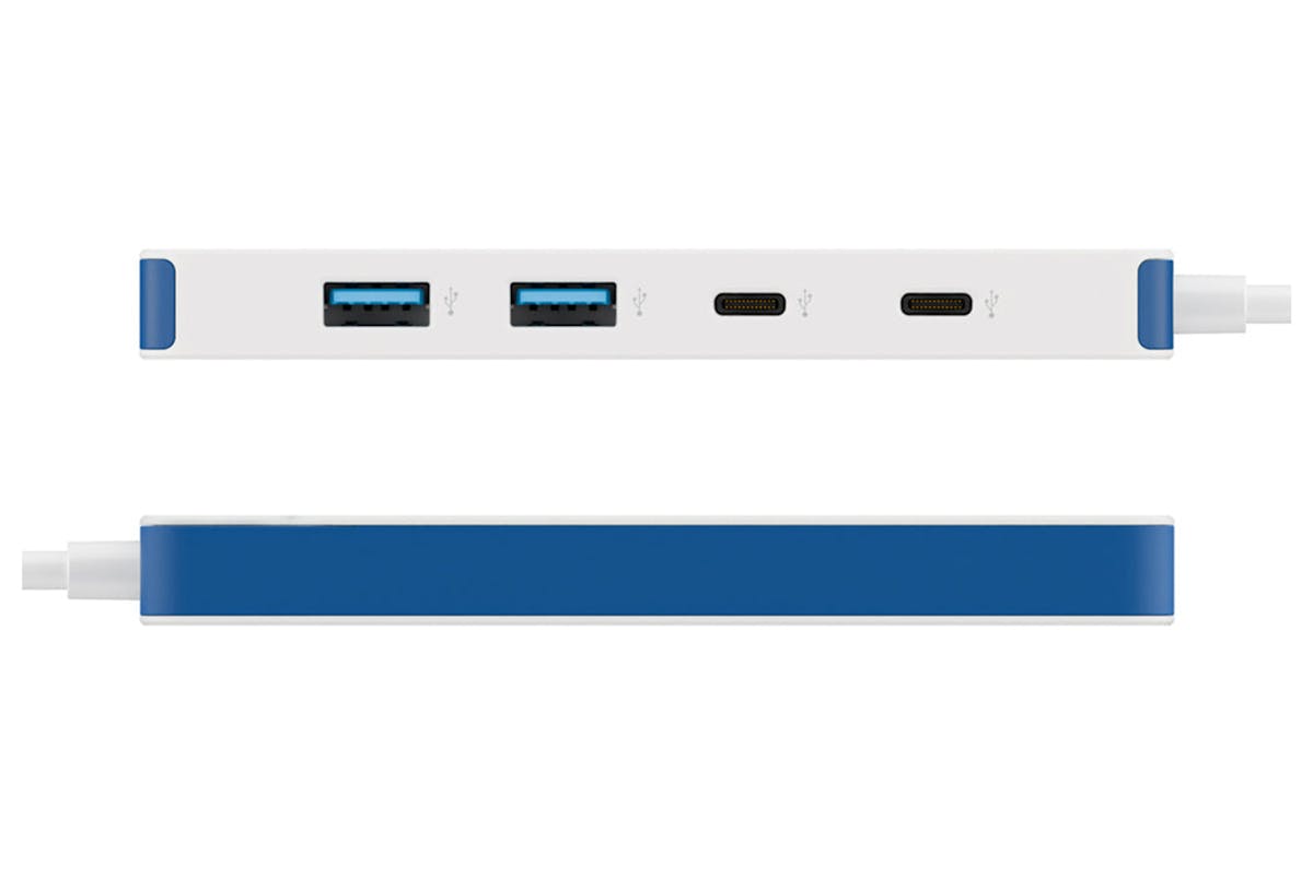 Targus HyperDrive Flex 4 Port USB-C Dock | White-6