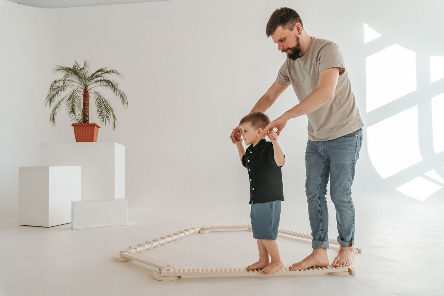 Ette Tete Balance Beam Tipitoo Mini Natural | Balance Beam | Wood | Mini-3