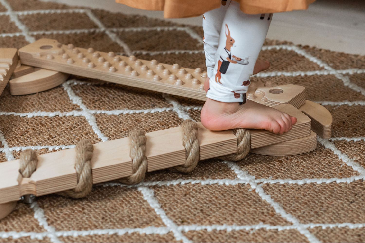 Ette Tete Balance Beam Tipitoo Mini | Balance Beam | Natural Jute-5