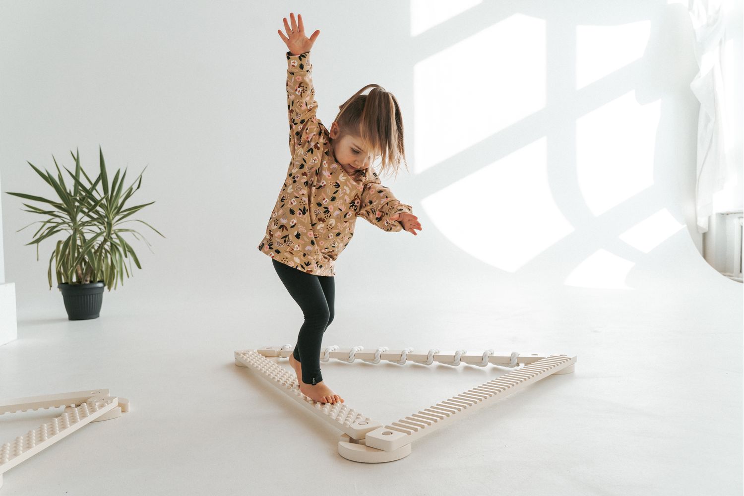 Ette Tete Balance Beam Tipitoo Solo Natural Dots | Balance Beam | Wood | Kids-3