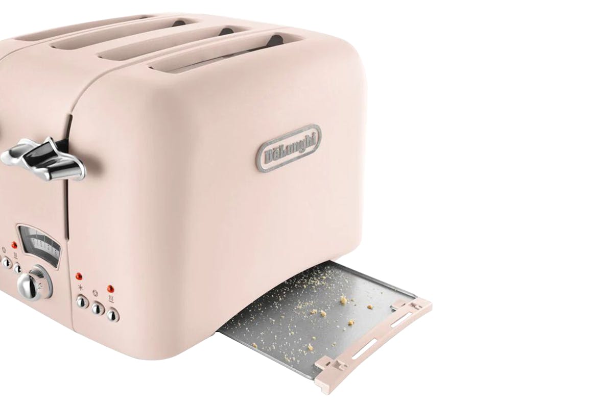 Delonghi Argento Flora 4 Slice Toaster | CT04.PK | Pink-4
