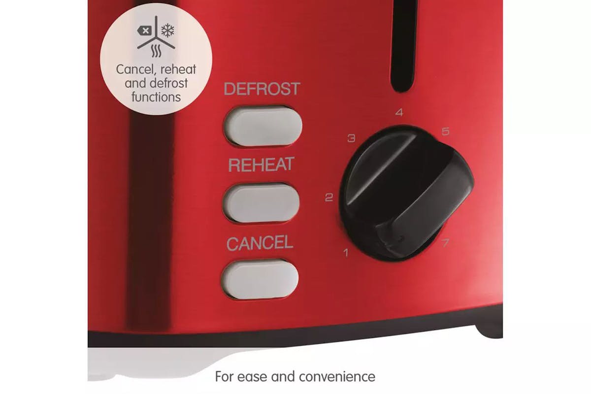 Morphy Richards Equip 2 Slice Toaster | 222066 | Red-4