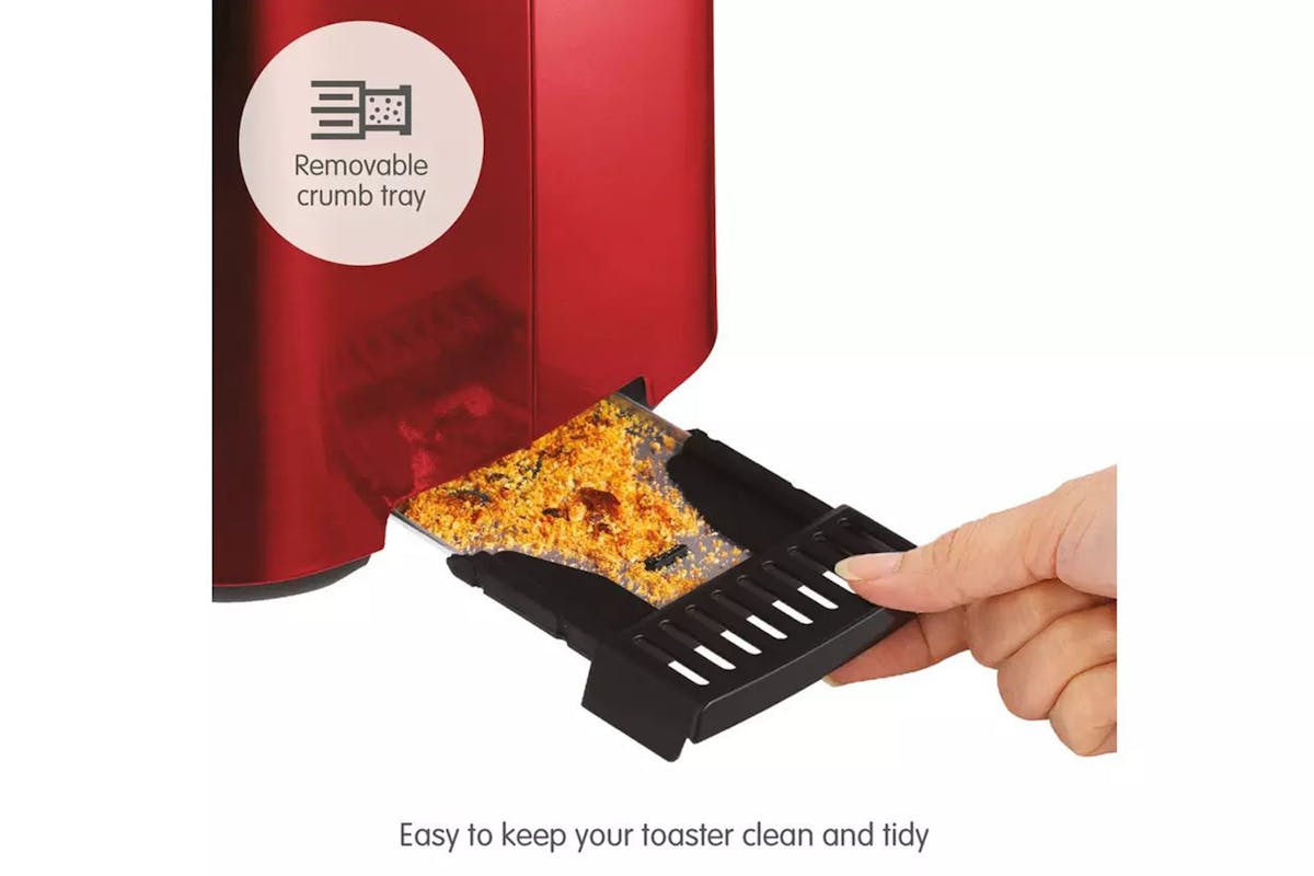 Morphy Richards Equip 2 Slice Toaster | 222066 | Red-6